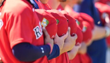 Red Sox prospect Erik Rivera pitches in Boston uniform for Puerto Rico in exhibition