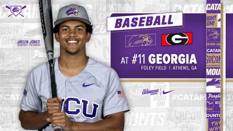 Catamount Baseball Faces No. 11 Georgia on Wednesday