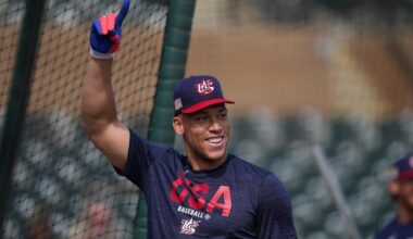 U.S. captain Aaron Judge crushes 453-homer in preparation for World Baseball Classic