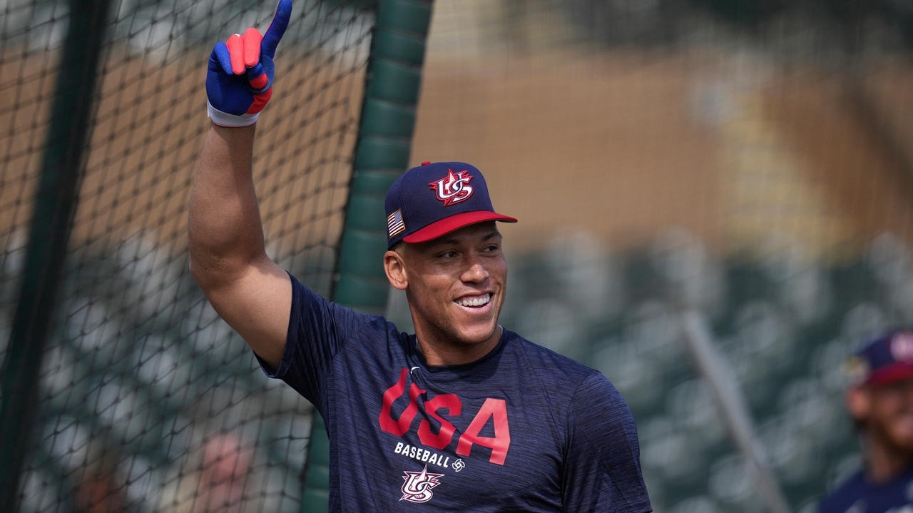 U.S. captain Aaron Judge crushes 453-homer in preparation for World Baseball Classic