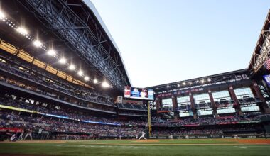 Statue previously removed from Dallas-area airport finds new home at MLB stadium
