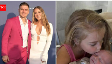 Kiké Hernández: Los Angeles Dodgers star Kiké Hernández shares adorable moment as daughter Penélope welcomes baby brother Santiago José | MLB News