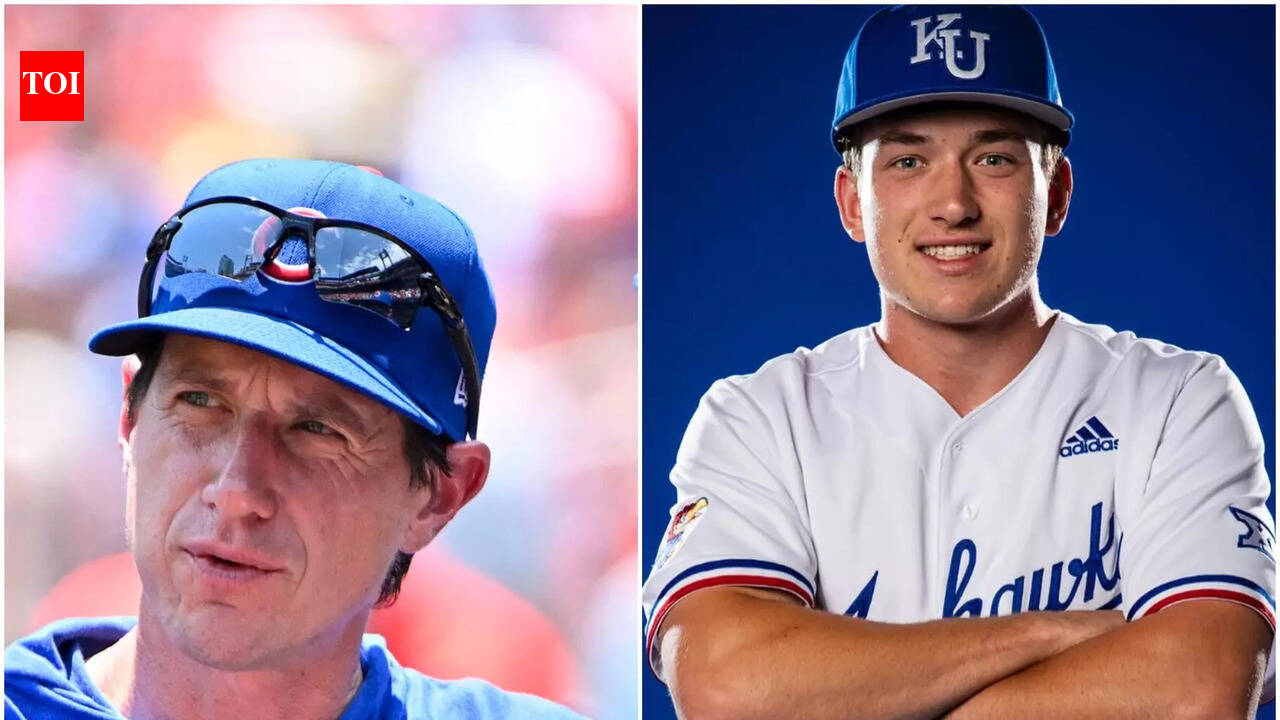 Craig Counsell enjoys rare father-son moment as Brady surprises him before Cubs vs Diamondbacks game | MLB News