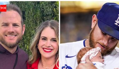 Max Muncy melt hearts as wife Kellie shares adorable Dodgers moment with newborn daughter Macie Grace | MLB News