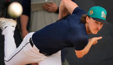 Mariners' Bryce Miller has setback in oblique injury recovery