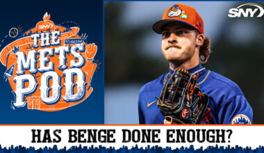 Mitch Voit on his first hit for the Mets