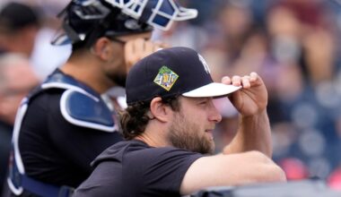 Yankees ace Cole throws scoreless inning in first spring appearance since Tommy John – Trentonian