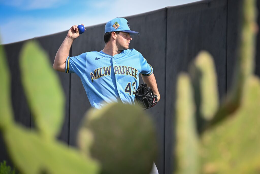 Brewers Option Logan Henderson, Blake Perkins