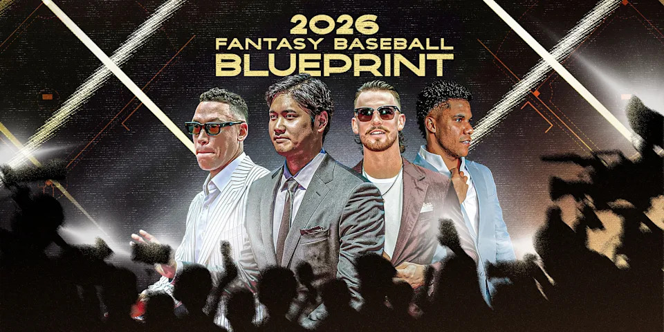 2026 Fantasy Baseball Draft Blueprint. (Photo by Davis Long/Yahoo Sports)