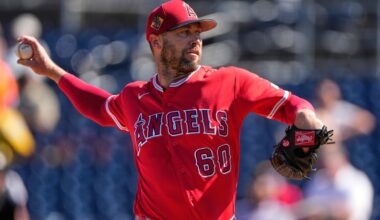 Angels release pitcher Hunter Strickland and utilityman Chris Taylor from minor league contracts