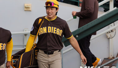 The San Diego team will take Song Sung-moon to the opening game, starting from the injured list. Photo = MK Sports DB