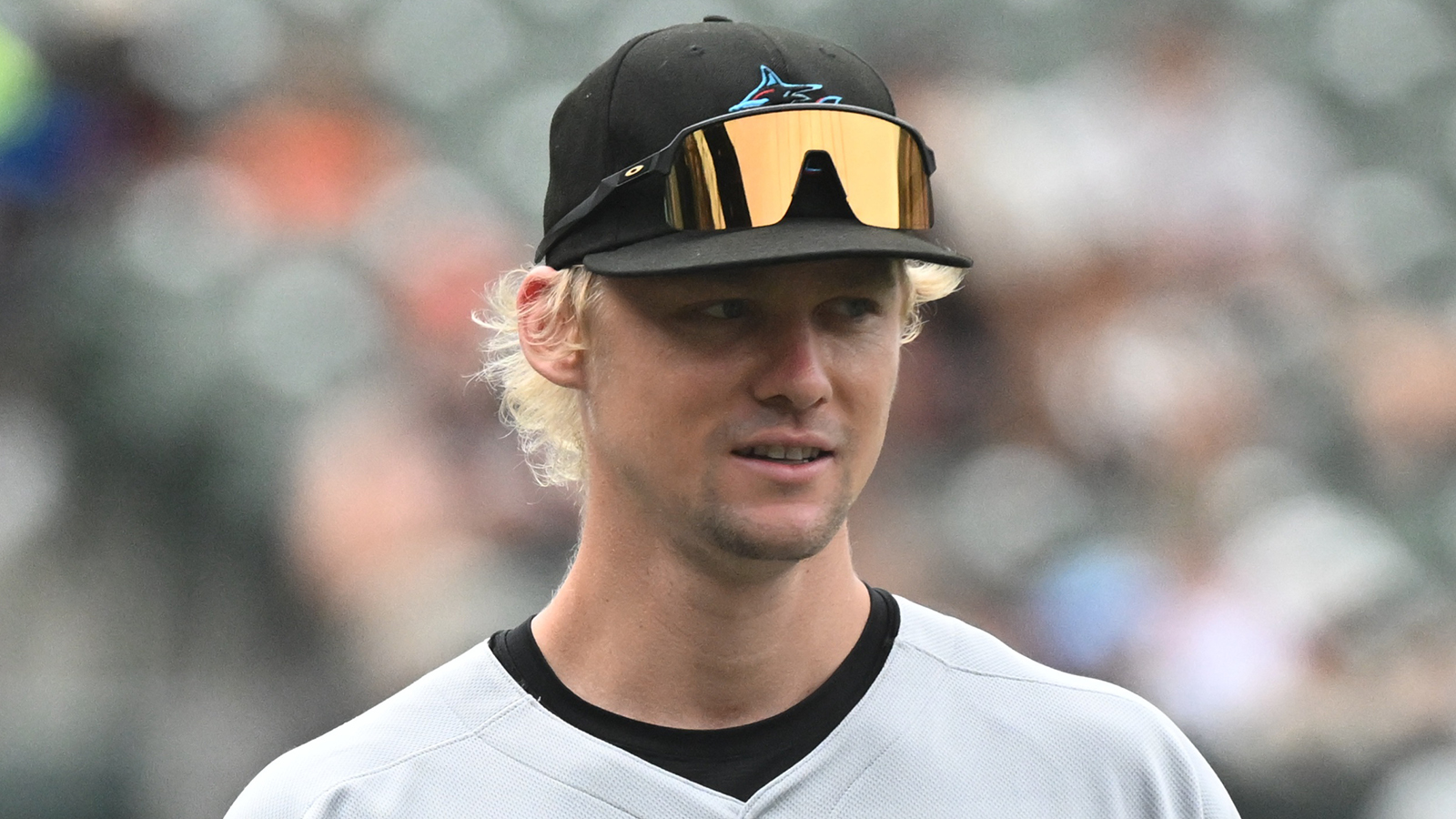 Kyle Stowers in Markins uniform