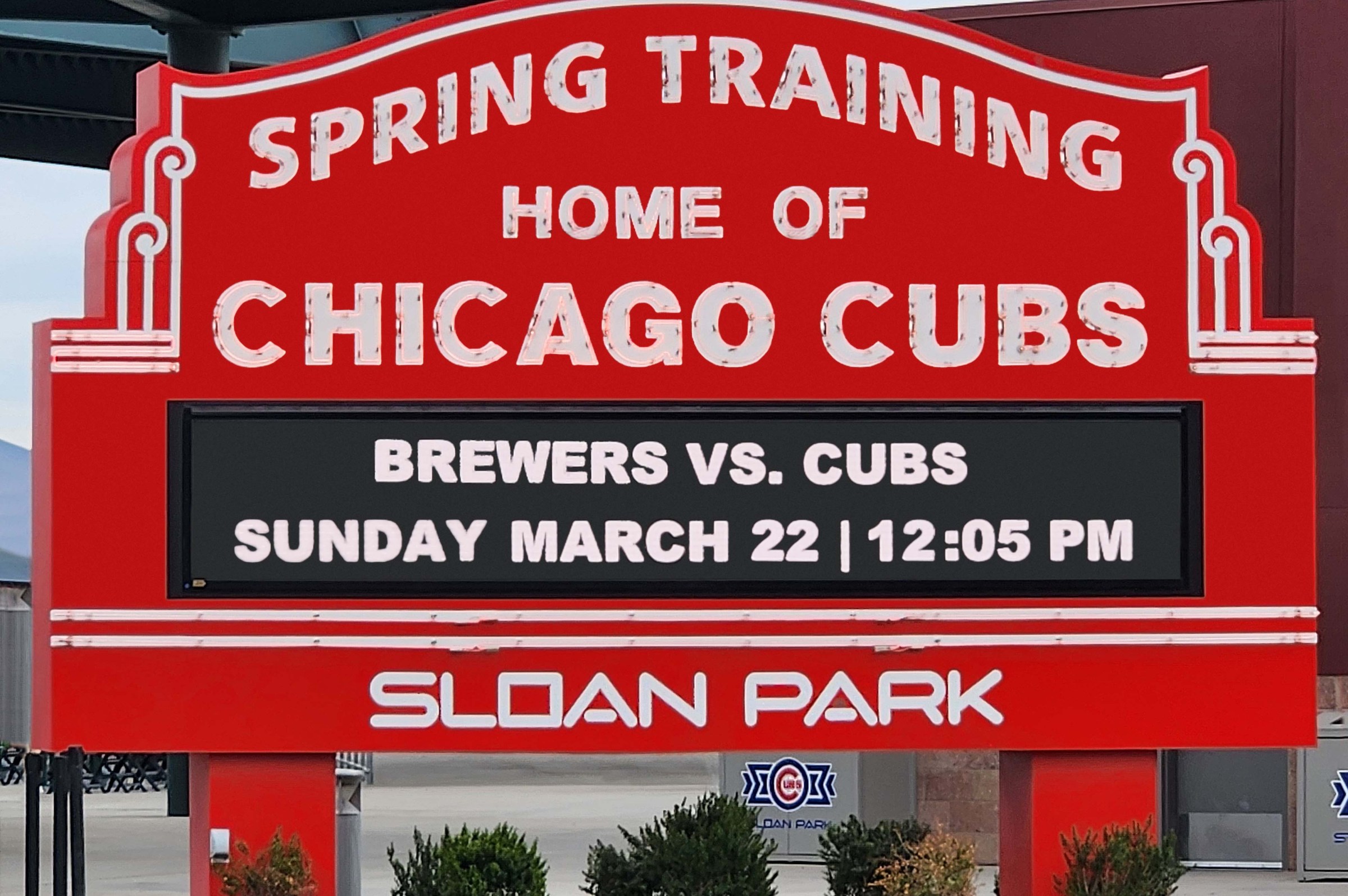 Cubs vs. Brewers at Mesa Sunday 3/22 live discussion threads