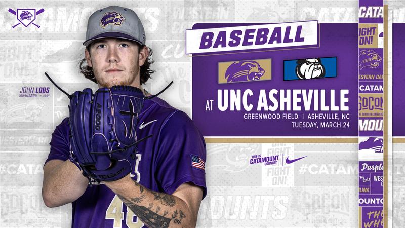 Baseball Opens Road Swing at Mountain-Rival UNC Asheville