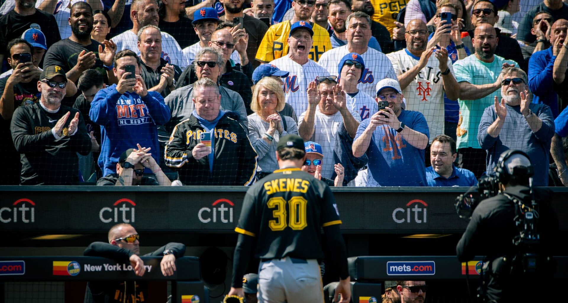 Pirates ace Paul Skenes gets chased in the 1st inning by the Mets on opening day