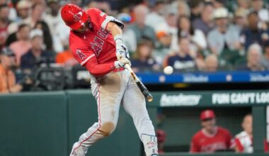 Mike Trout homers to kick off what he hopes will be a healthy 2026 as Angels blank Astros 3-0