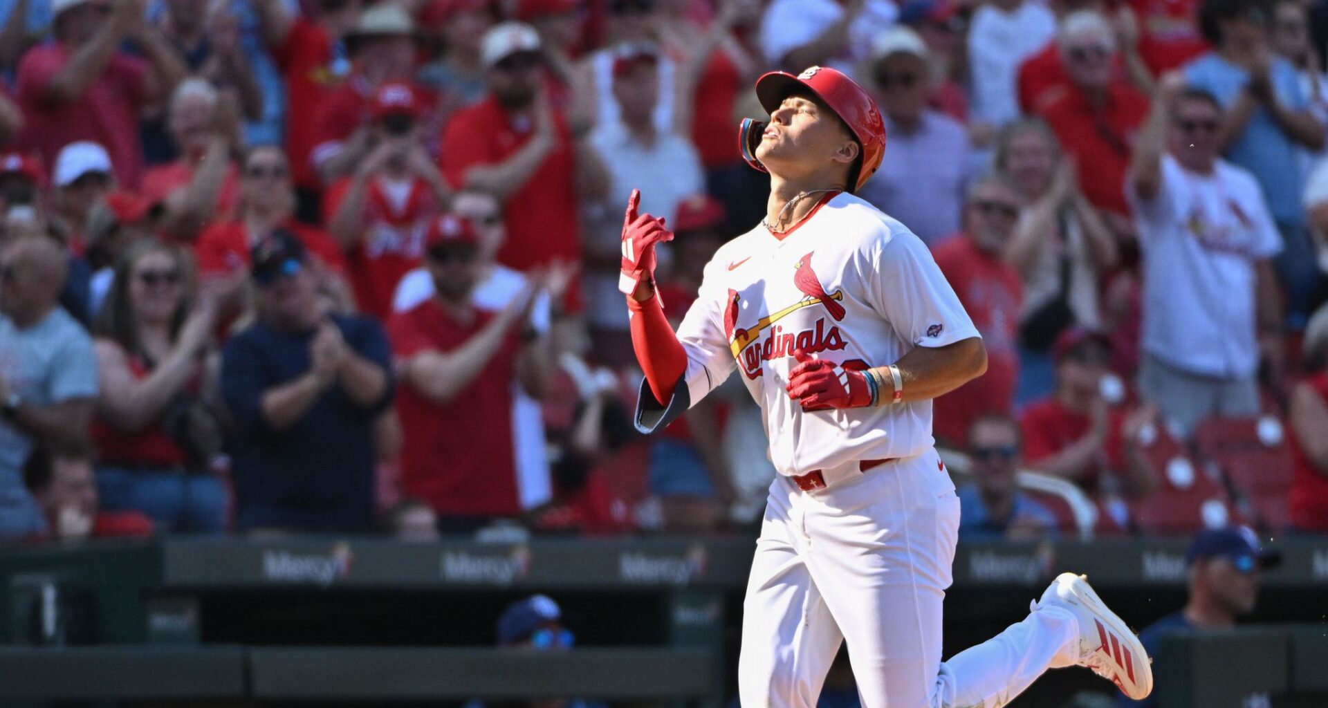 Alec Burleson's 2-run HR leads Cardinals' 9-7 rally over Rays