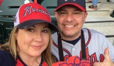Diehard Braves fan travels cross-country from L.A. for opening day