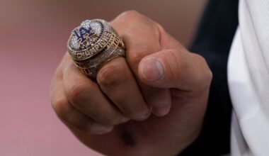 Dodgers receive World Series jewelry to mark back-to-back titles