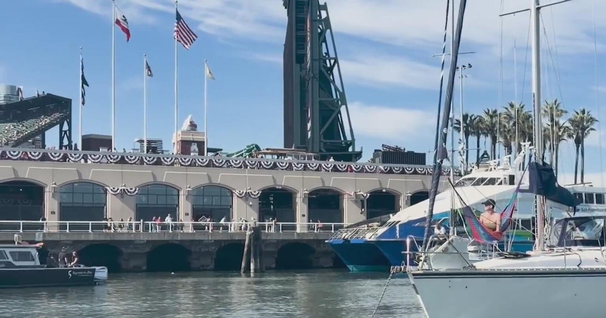 Giants fans enjoy watch party from McCovey Cove