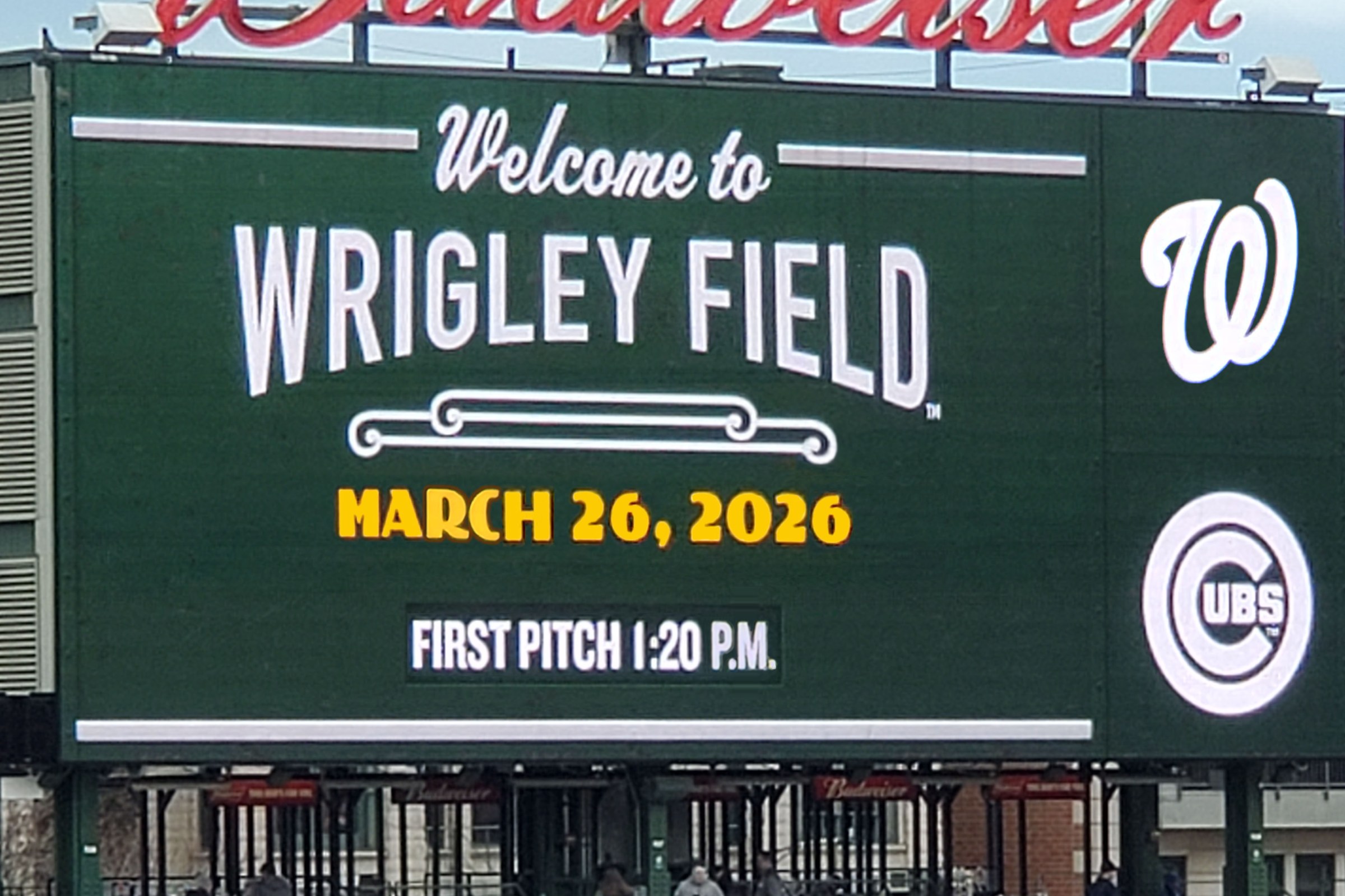 Cubs vs. Nationals Thursday 3/26 game threads