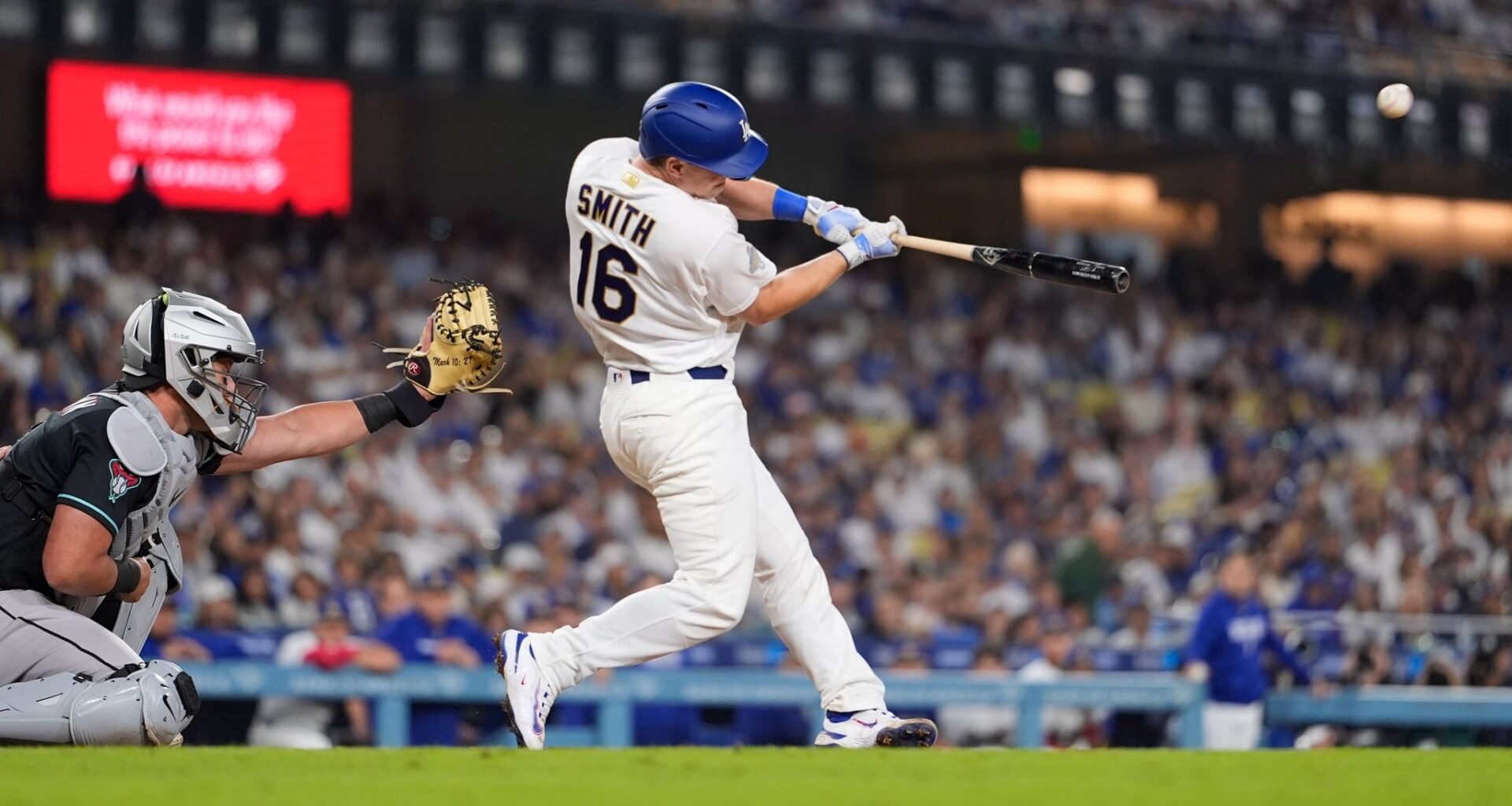 Will Smith’s birthday blast stuns D-backs and Diaz earns 2nd save as the Dodgers complete sweep