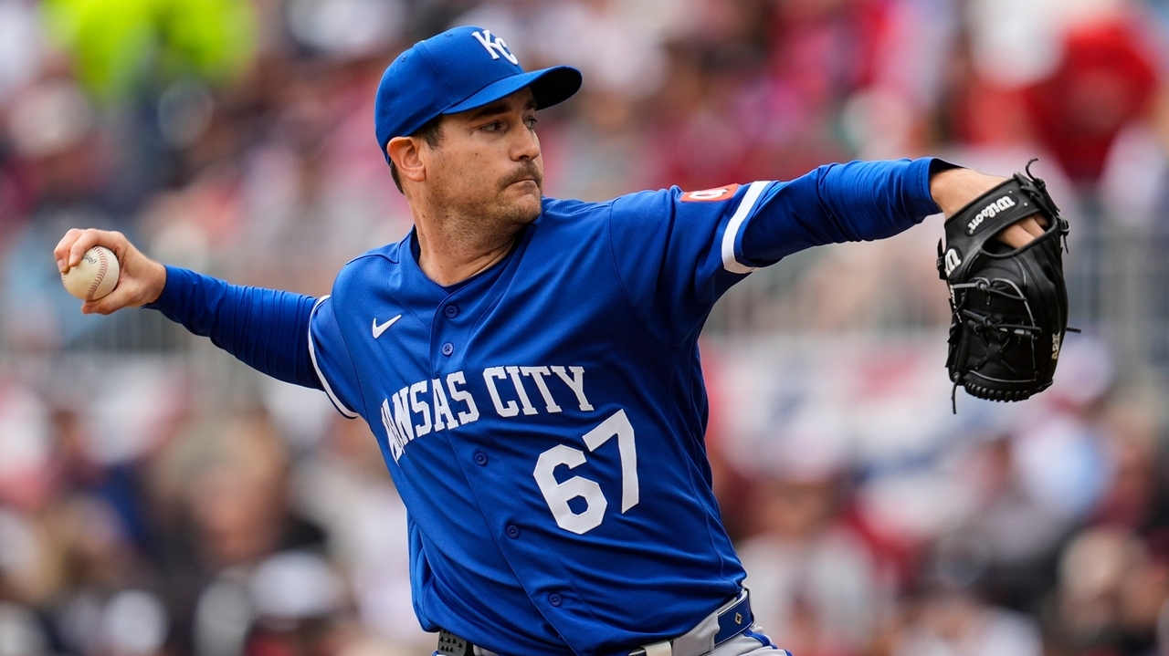 Seth Lugo throws 6 1/3 scoreless innings and Royals beat Braves 4-1 for their 1st win of the season