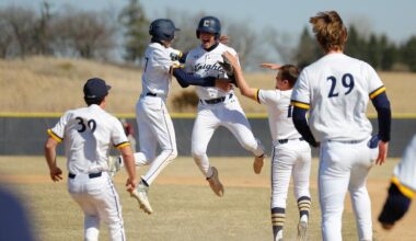 Knights open MIAC schedule with thrilling sweep of Augsburg