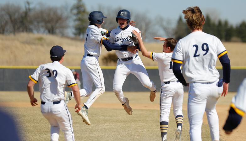 Knights open MIAC schedule with thrilling sweep of Augsburg