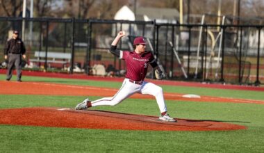 Mayo's No-Hitter Highlights Baseball's Sweep of Emerson to Open NEWMAC Play