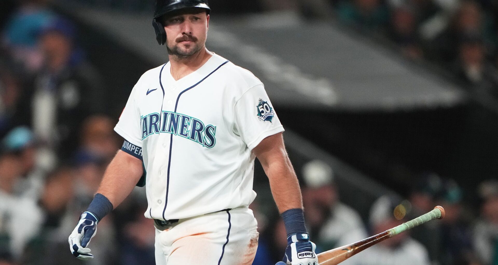 Scuffling 2025 AL MVP runner-up Cal Raleigh out of Mariners lineup against Yankees