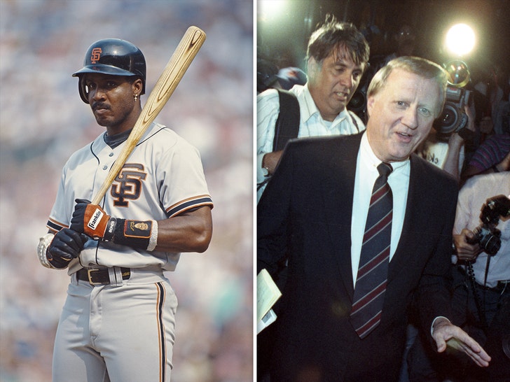 barry bonds and bonds and george steinbrenner getty 1