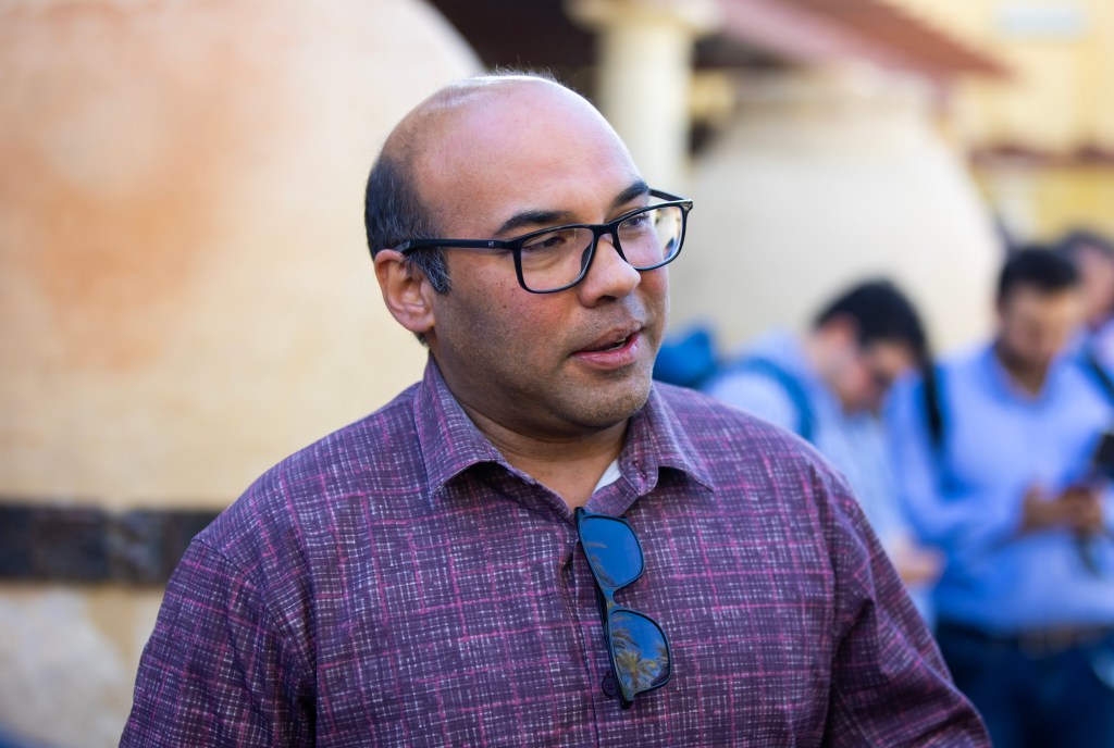 Former Giants president of baseball operations Farhan Zaidi 