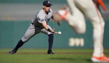 Ben Rice feeling more comfortable, big game lifts Yankees to sweep over Giants