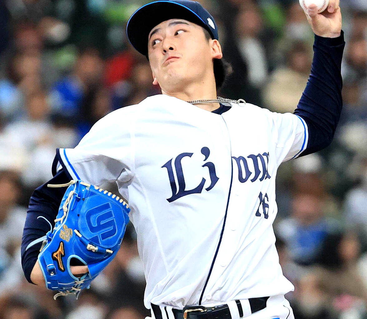 Chihiro Sumida started the game and pitched four innings, allowing one hit strike out giving up no runs.