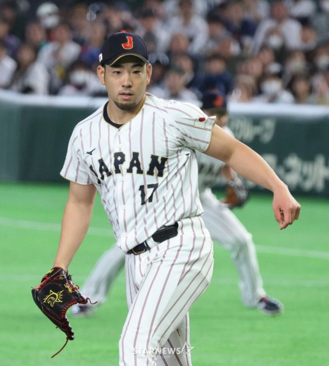 Kikuchi, who started against South Korea on the 7th. /Photo = Senior Reporter Kang Young-jo