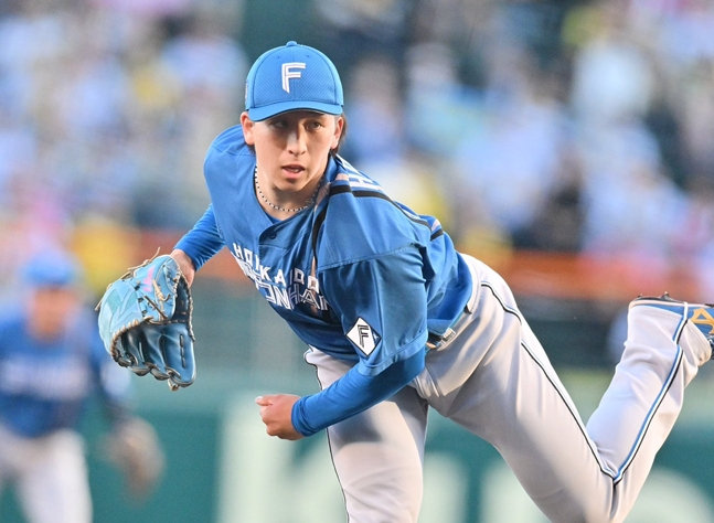 Haruki Hosono. /Photo = Nippon Ham Fighters official SNS