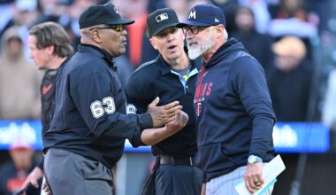 Watch Twins' Derek Shelton Make MLB History With ABS-Related Ejection vs. Ryan Helsley, Orioles