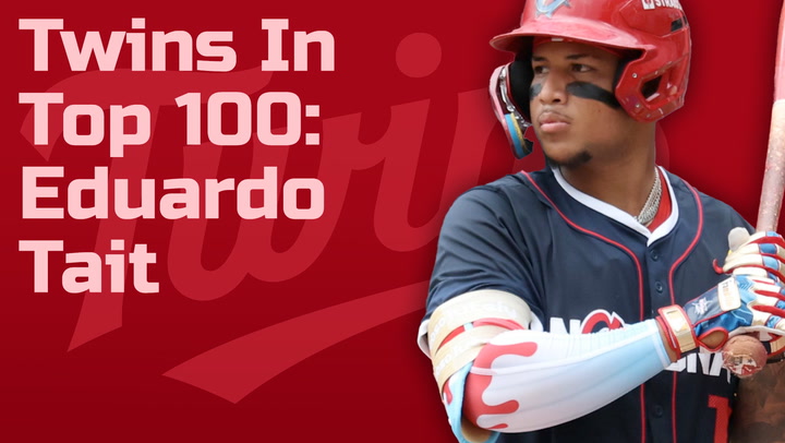 Twins In The Top 100: Eduardo Tait - Minnesota Twins Minor League Videos