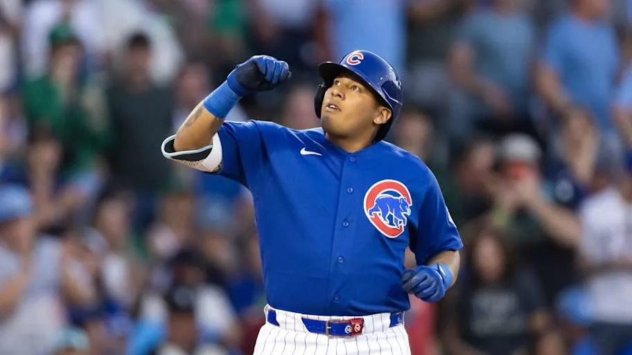 Chicago Cubs designated hitter Moises Ballesteros