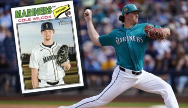 Seattle Mariners prepare for first look at RHP Cole Wilcox