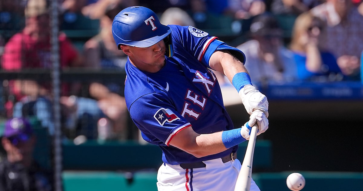 Rangers’ Josh Jung good to go after injury erased significant chunk of his spring training