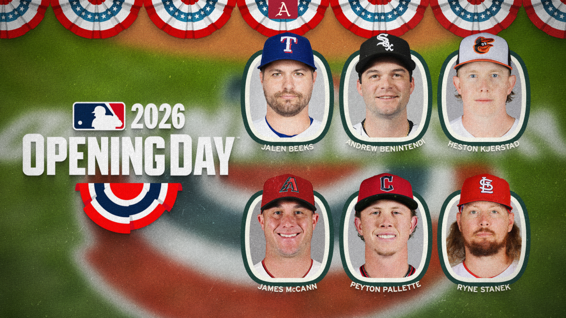 Six ProHogs on MLB Opening Day Rosters