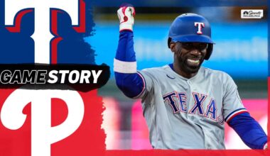 Phillies comeback in the ninth, but fall short in extras to Rangers
