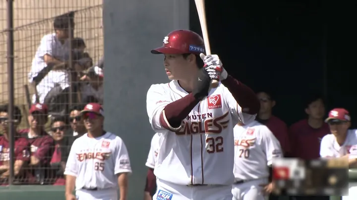 Daisuke Nakashima, Tohoku Rakuten Golden Eagles © Pacific League TV
