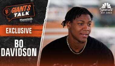 Giants prospect Bo Davidson details path to Cactus League – NBC Sports Bay Area & California