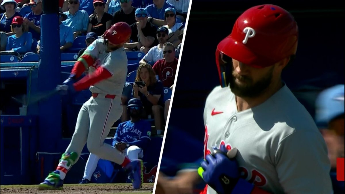 On the 7th anniversary of signing with the Phillie, Bryce Harper goes yard – NBC Sports Philadelphia