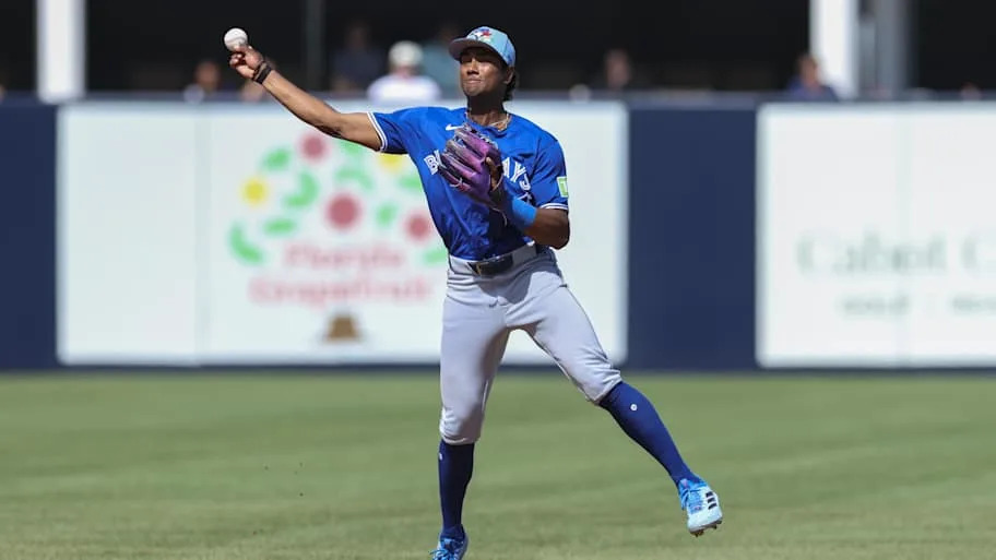Toronto Blue Jays shortstop Arjun Nimmala 