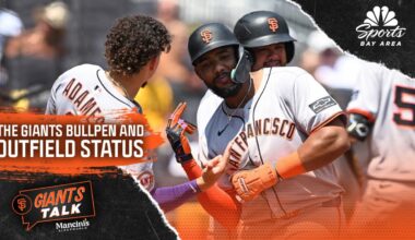 Where Giants’ outfield, bullpen stand before MLB Opening Da – NBC Sports Bay Area & California