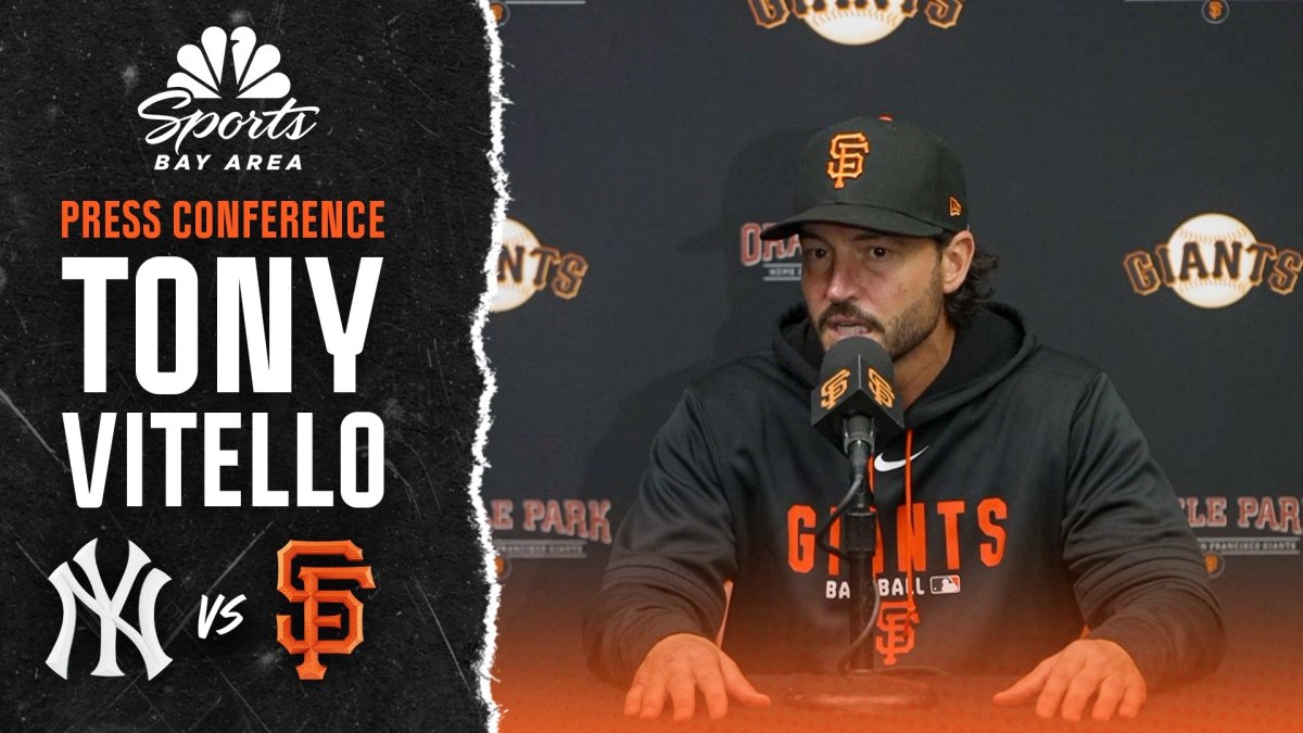 Tony Vitello details reasoning for Giants’ Opening Day lineup – NBC Sports Bay Area & California